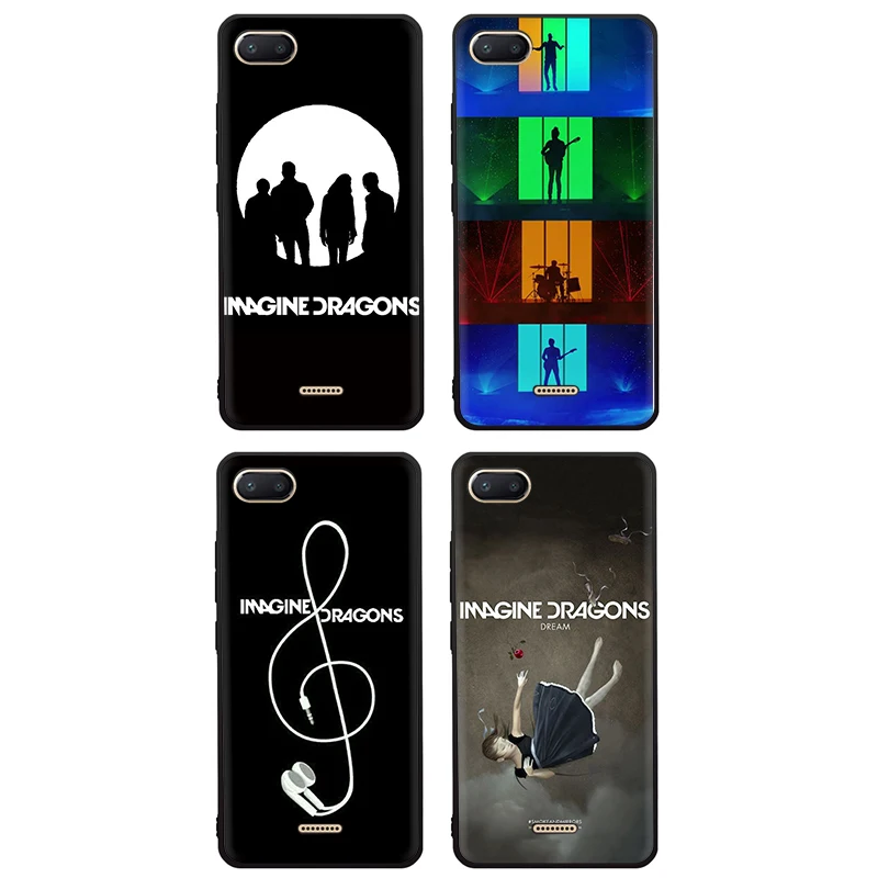 Мягкий чехол для телефона с принтом «Imagine Dragon music» для Redmi 4A 4X5 6 5A 6A 7 Go Note 5 6 7 Pro