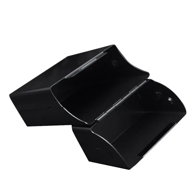 Black 1 шт., алюминиевый чехол для сигарет, держатель для табака, карманная коробка, контейнер для хранения, подарочная коробка - Цвет: Black