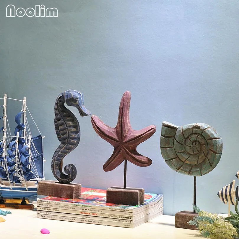Новейшие деревянные ремесла NOOLIM в средиземноморском стиле морская звезда