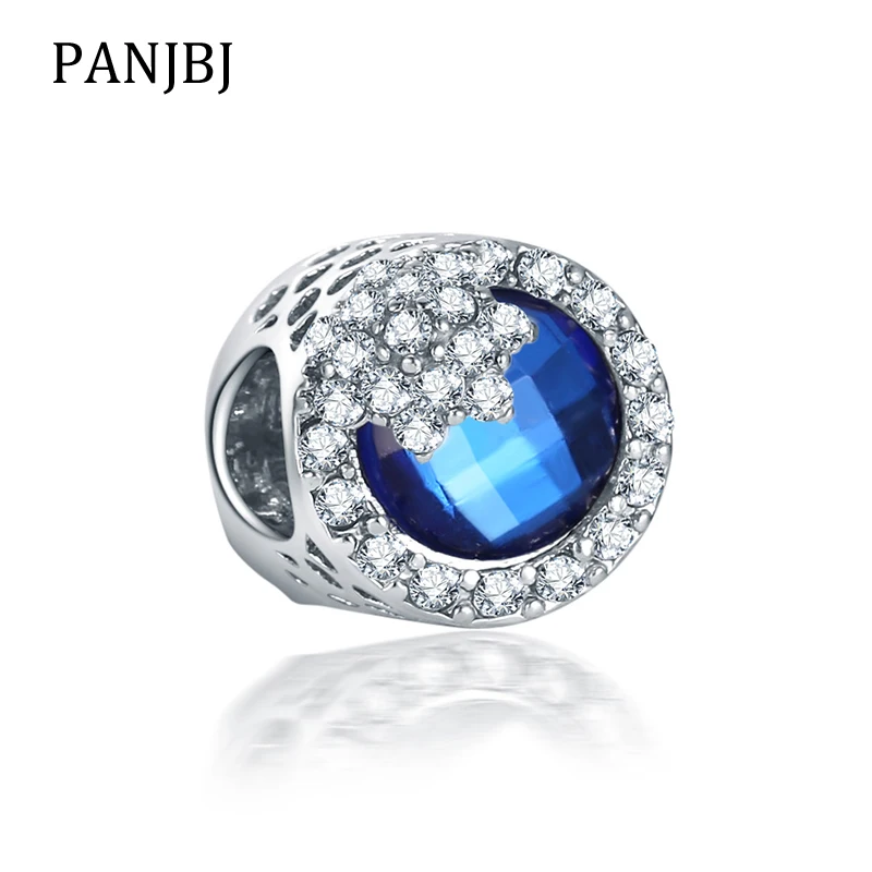 Новинка Оригинальный сплав посеребренный бисер Ослепительная Снежинка шарм