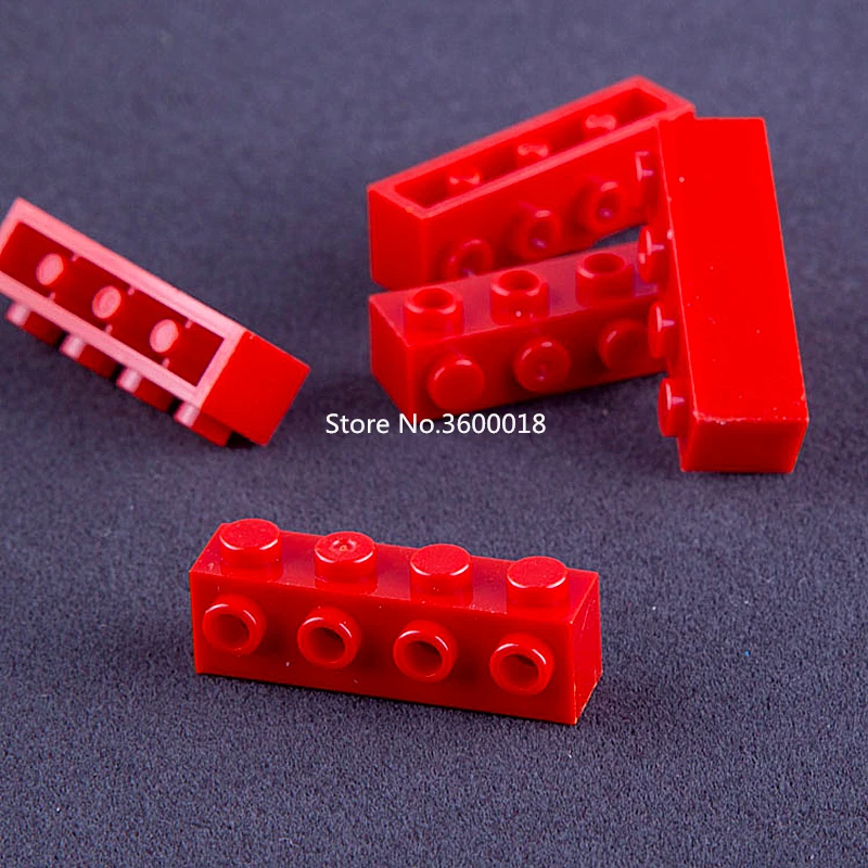 20 шт./лот DECOOL Technic модифицированный 1x4 с 4 рукоятками совместимый 30414 MOC DIY блоки