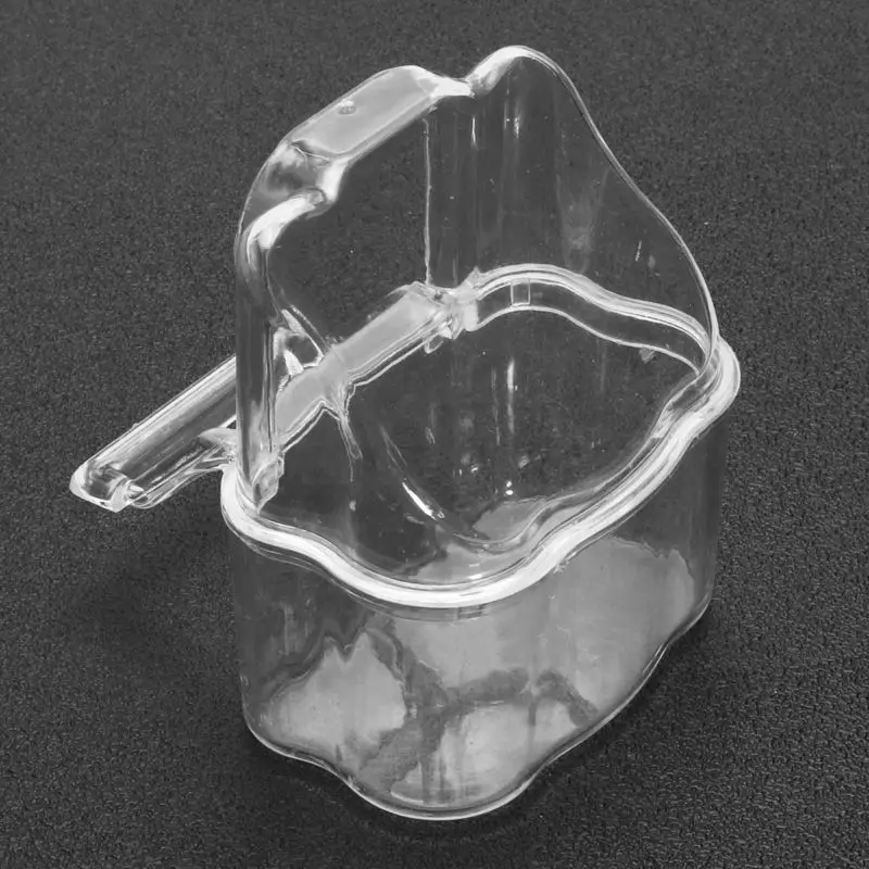 2 шт. пластиковые Канарские фишки кормушка для семян птиц прозрачная клетка