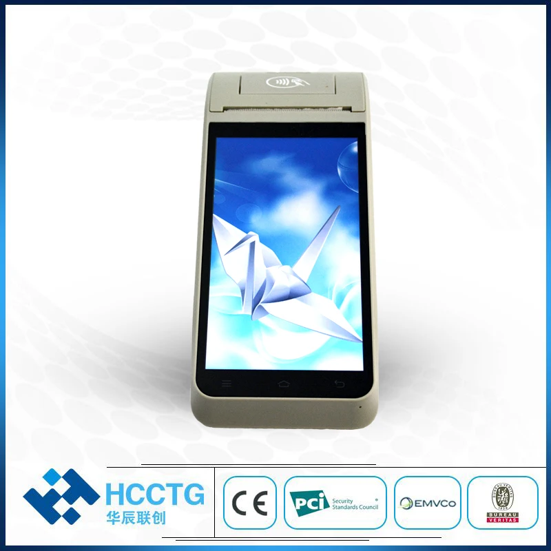 Умный мобильный 4G WiFi беспроводной ручной NFC Android POS терминал HCC Z91|Картридеры| |