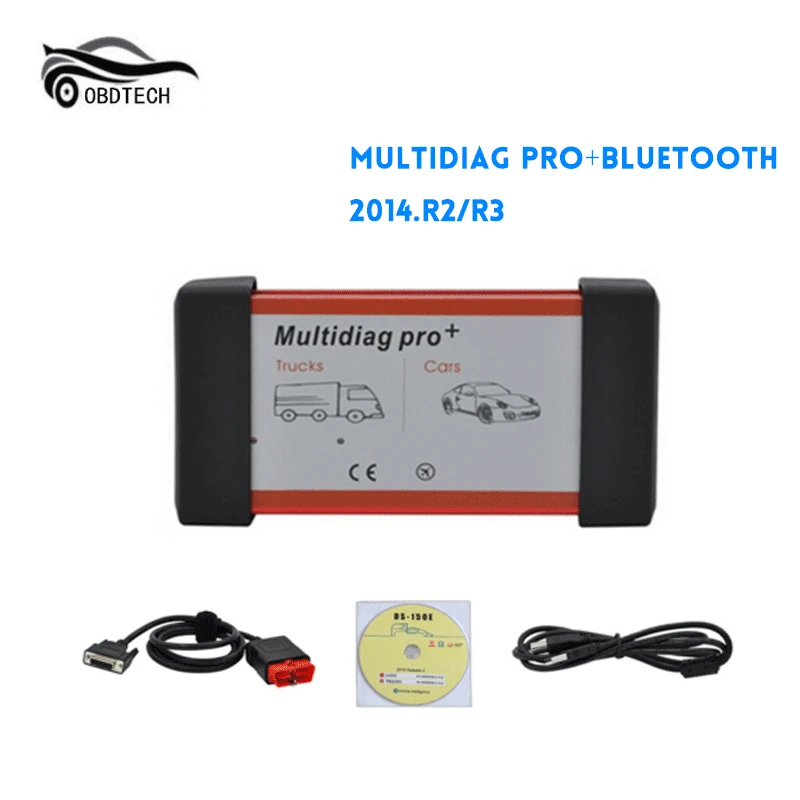A + качество Multidiag pro TCS cdp с Bluetooth для автомобиля/грузовика obd2 сканер Поддержка Mulit