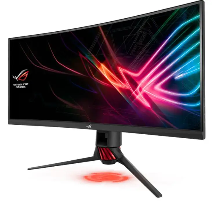 ASUS ROG Strix XG35VQ 35 изогнутый UWQHD 1440p 100Hz DP HDMI Eye Care FreeSync/игровой монитор с адаптивной