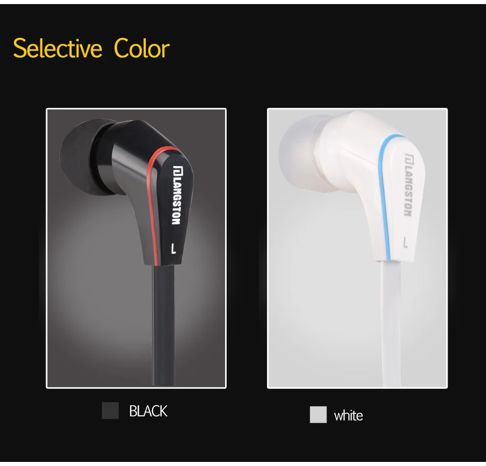 Портативные мини наушники Langsdom JM12 проводные стереонаушники супер вкладыши 3 5 мм