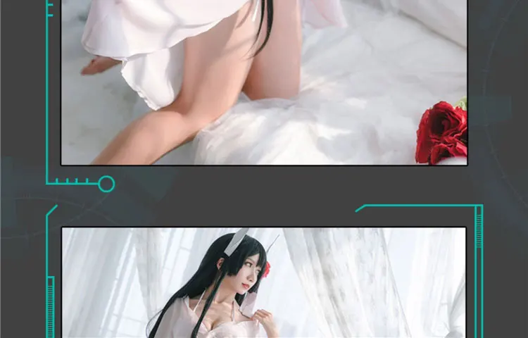 Azur Лэйн Hiei-chan косплей костюм розовая сексуальная пижама бикини ночная рубашка ночное белье Униформа костюмы для Хэллоуина аниме одежда наряд