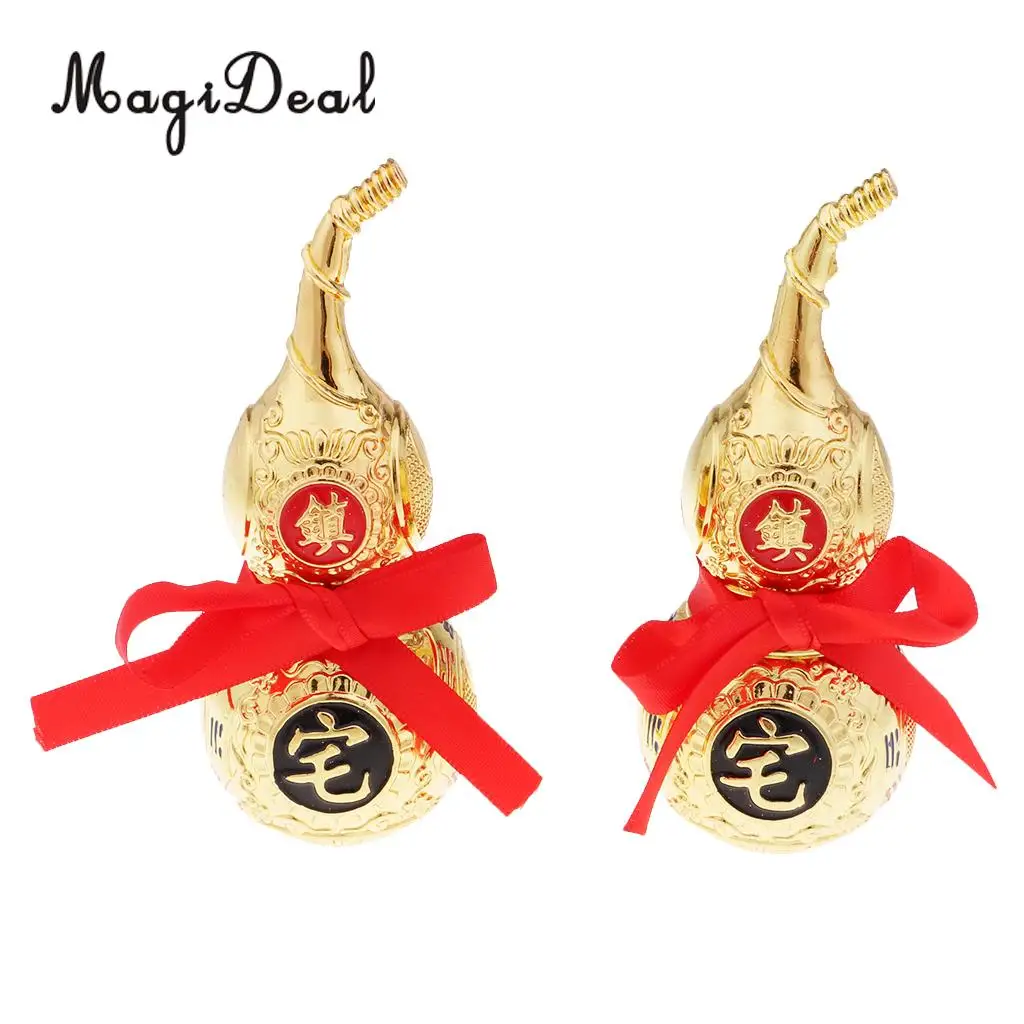 MagiDeal винтажный китайский Fengshui Wu Lou Hu Lu Gourd амулет металлические поделки аксессуар