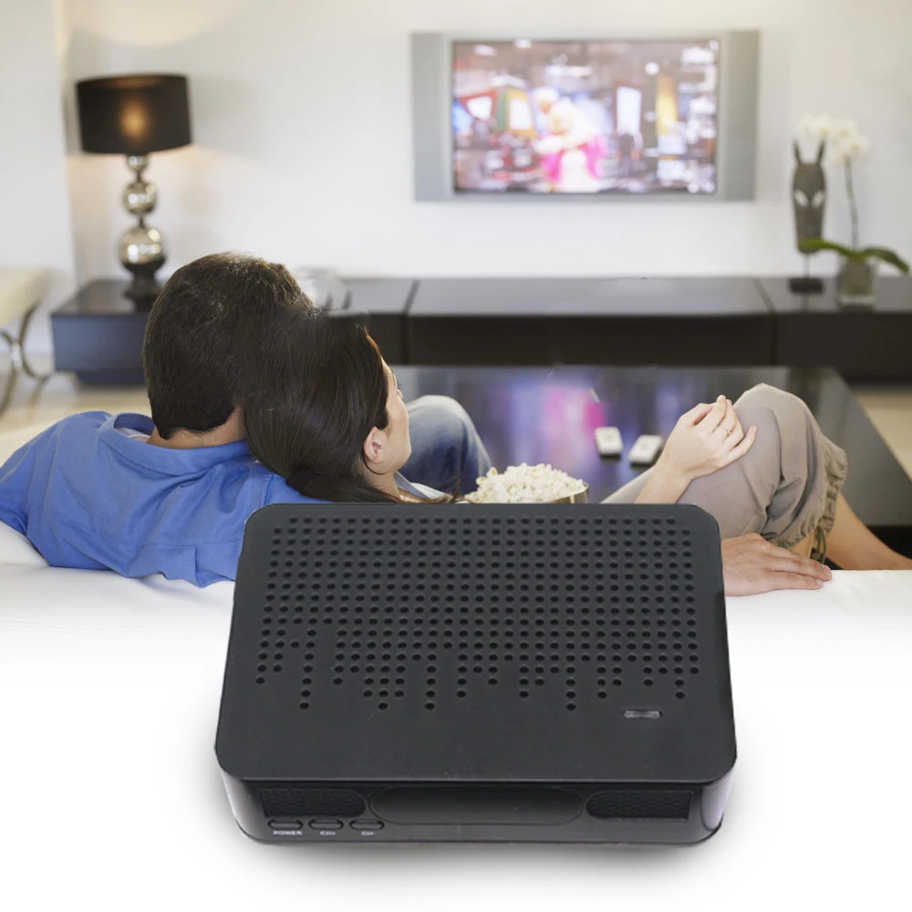 HD цифровой эфирный сигнал ТВ приём DVB T2 K3 MPEG 4 H.264 Поддержка youtube MEGOGO PVR tv BOX full 1080P