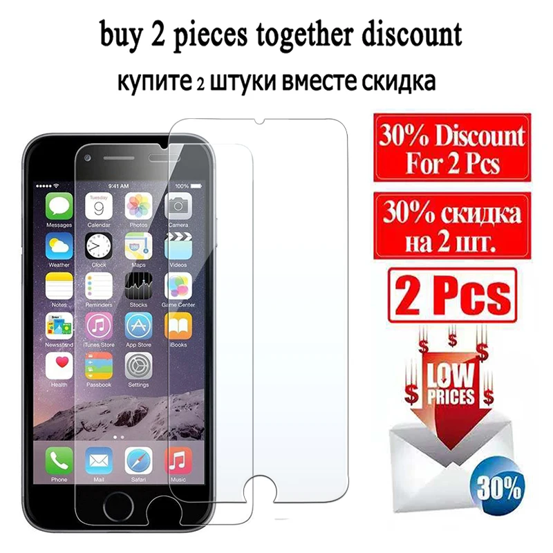 Для iphone x стекло на 7 aiphone ix 4 5 6 8 s 6s plus 5c aphone 10 xsmax защитный экран Закаленное