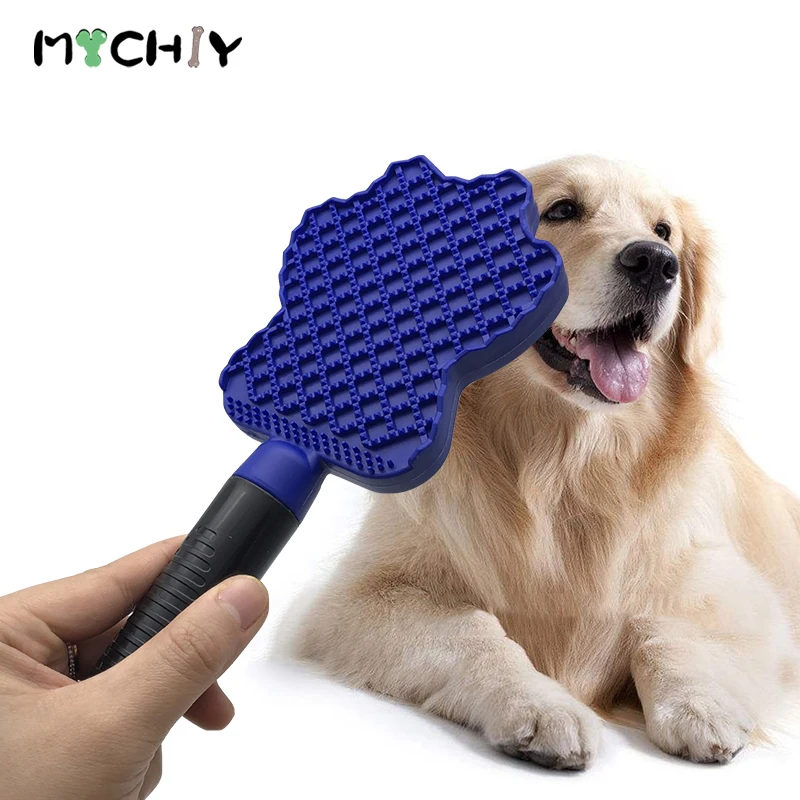 Pet Многофункциональный расческа гребешок для ухода за шерстью собак банный набор