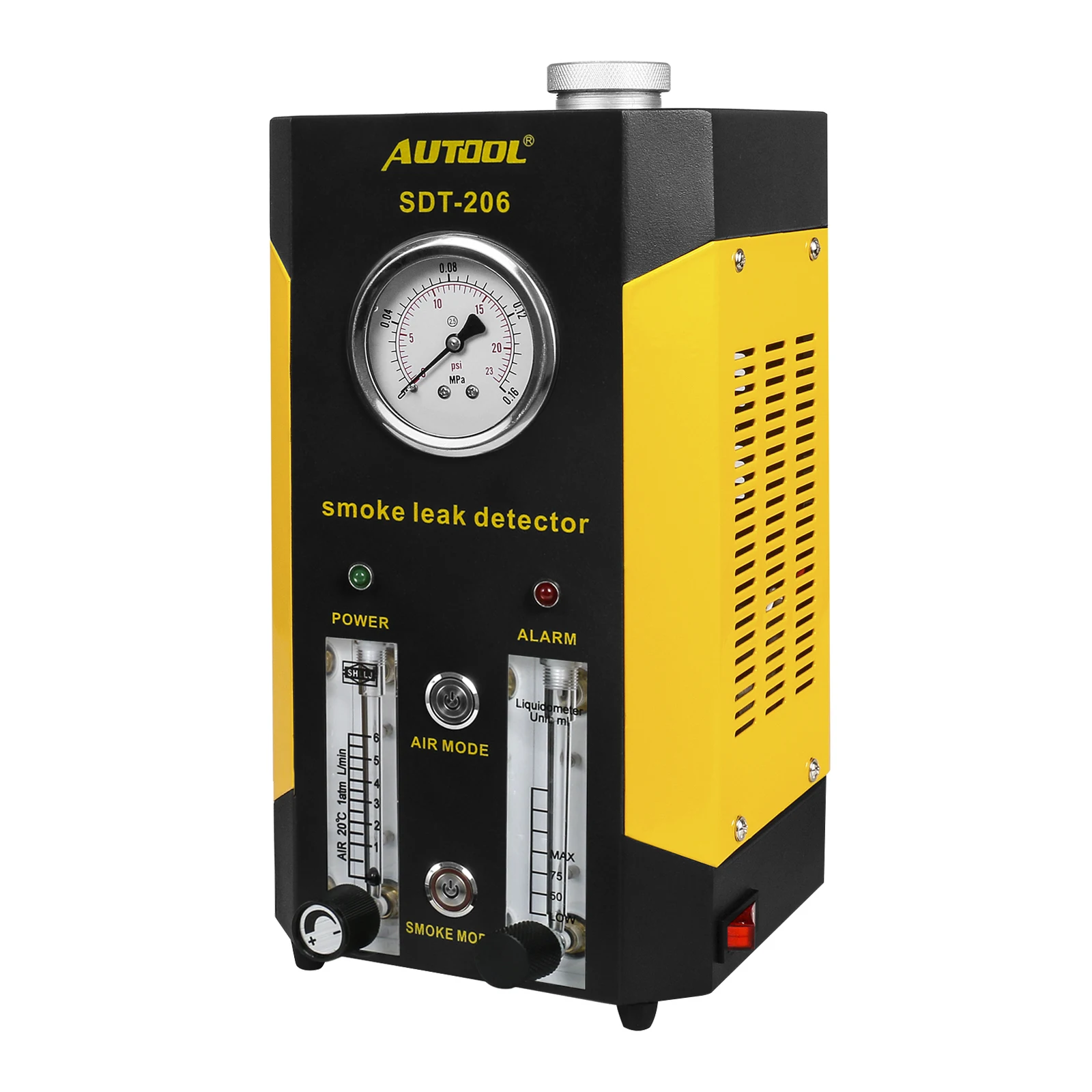 Upgrated версия Autool SDT206 дымовая Машина Автомобильный детектор утечки Топливопровод