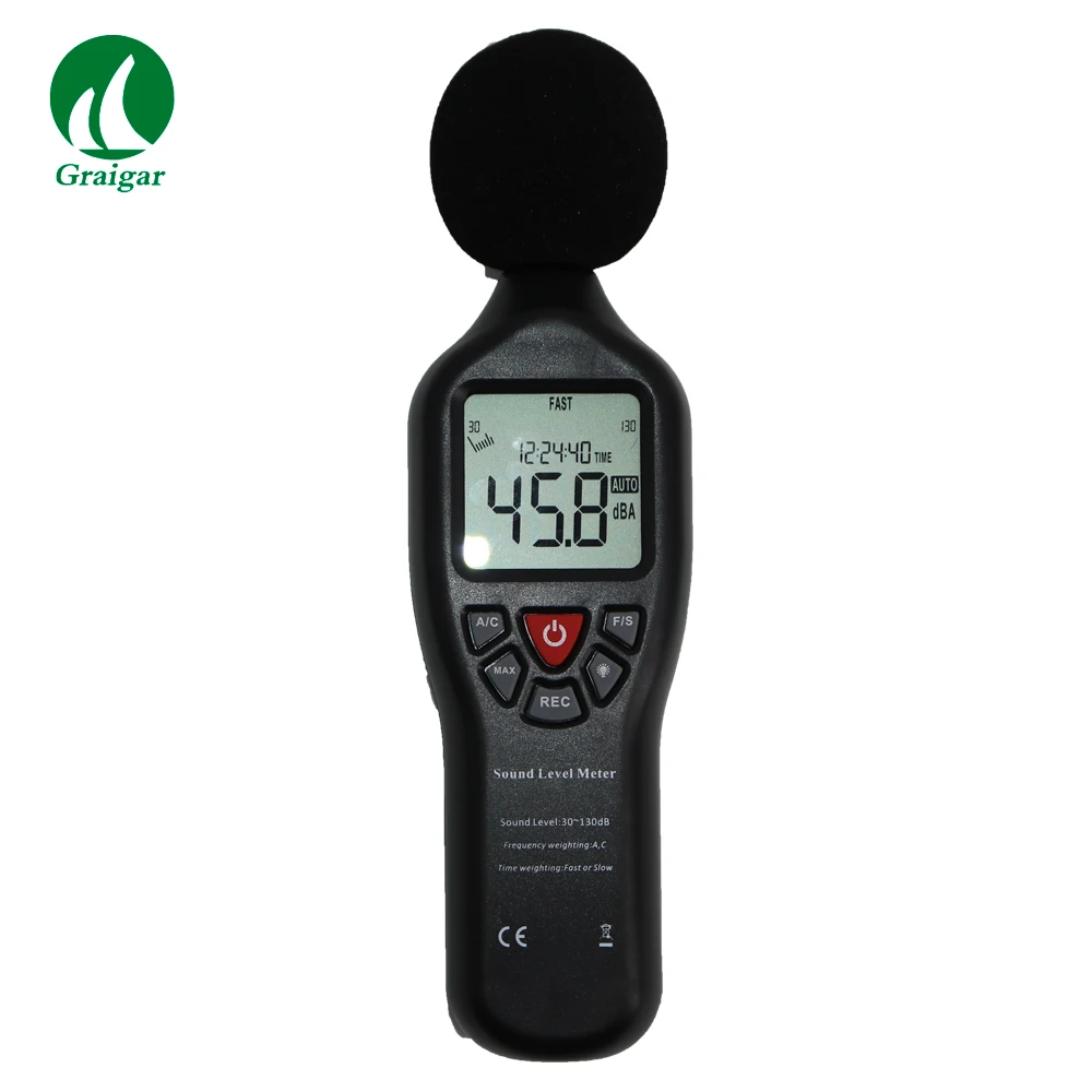 TL-200 High Precision Decibel Sensor Digital Sound Level Meter Measurement Range 30~130dB |