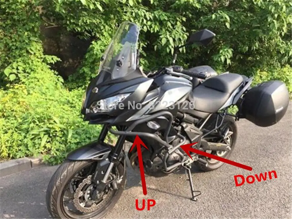 Защита двигателя мотоцикла шоссе ремонт бака аварии бар бампер для KAWASAKi versys650 Versys 650 KLE650
