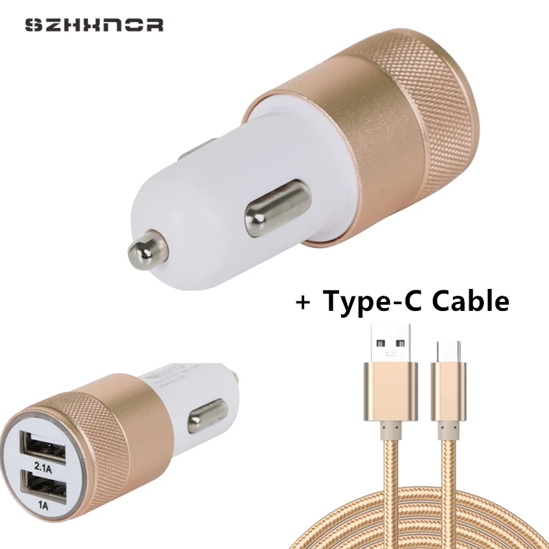 Автомобильное зарядное устройство для мобильных телефонов 3 1 А 2USB-порта адаптер
