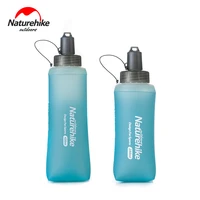 naturehike tpu anti microbial silicone cup outdoor sports water bottle running water cups nh17s028 b