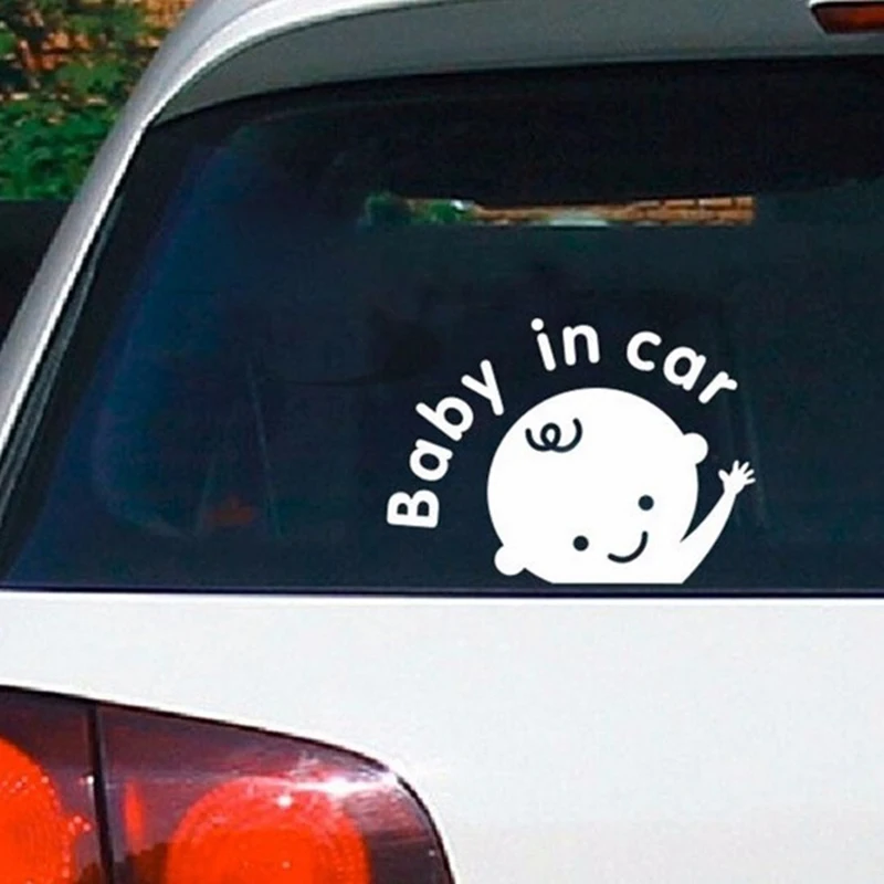 Стикер для автомобиля Baby In Car Design печатные наклейки на автомобиль красный