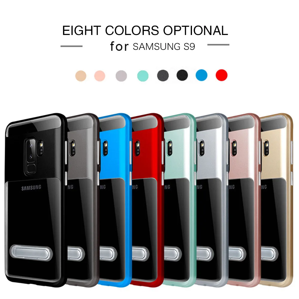 Противоударный держатель чехол для телефона samsung S9 S8 S7 S6 Edge Plus A3 A5 J3 J5 J7 Note 4 5 8