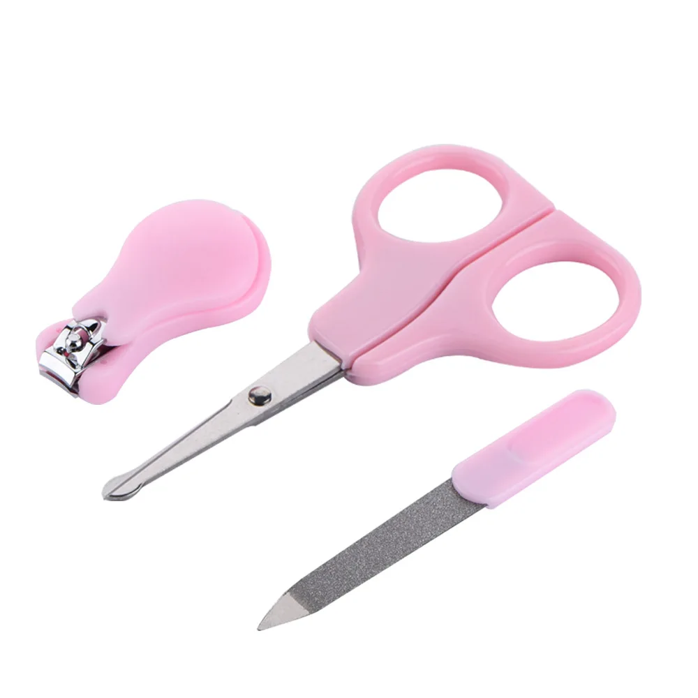 New Lovely Mini Baby Nail Care Practical Clipper Trimmer Blue Pink Convenient Daily Set | Мать и ребенок