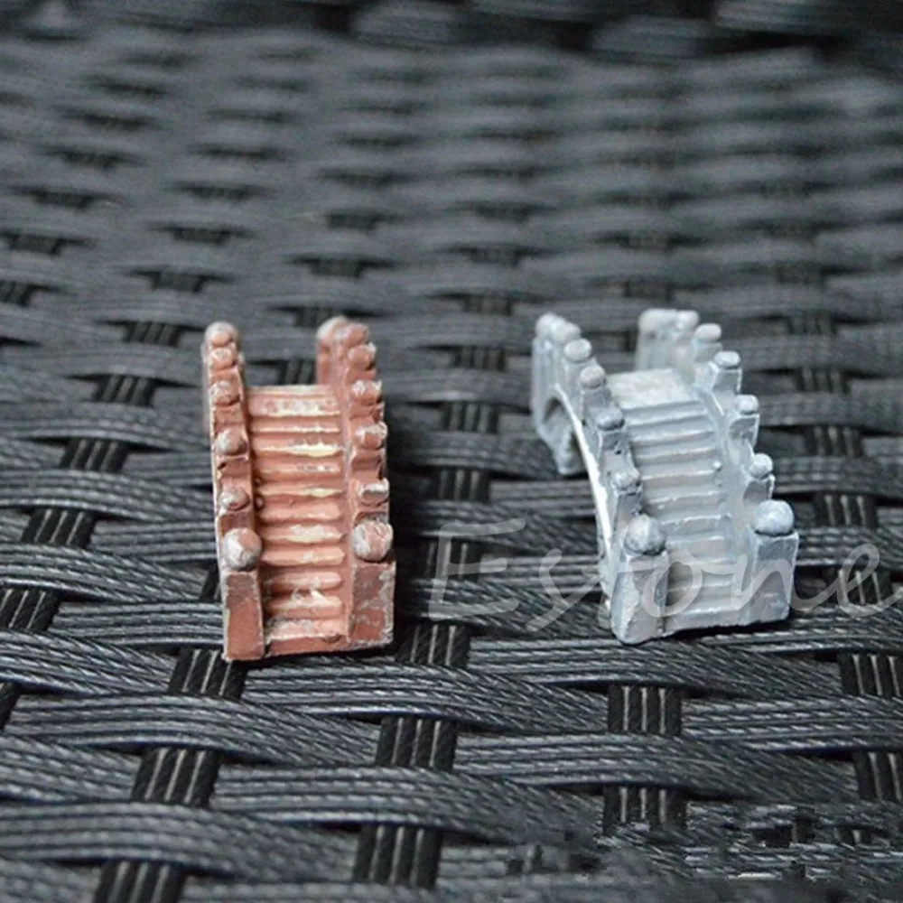 1 шт. мини мост миниатюрный пейзаж волшебный сад-Террариум Декор инструмент