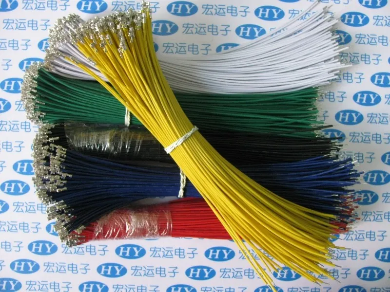 100 шт. XH 2 54 мм паяльная клемма 24awg самодельный кабель 20 см с одинарным концом|solde| |