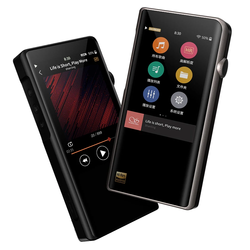 Shanling M5s HIFI портативный музыкальный плеер MP3 DAP 2 5 мм сбалансированный двойной AK4493EQ