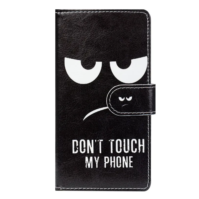 Fashion PU Leather Flip Print Wallet Case For BQ BQ-5002G Fun Cover Book 5.0&quot Ultra-thin Phone | Мобильные телефоны и
