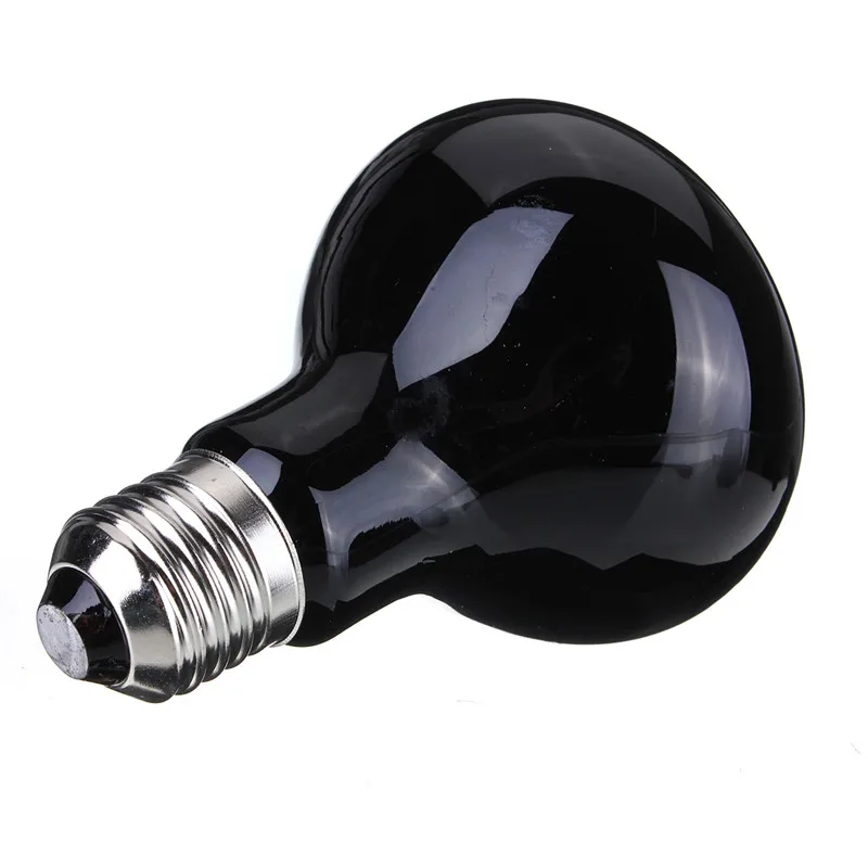 Лампа нагревательная Heat UVA Light Bulb для прогрева рептилий, змей, ящериц, черепах, амфибий, цыплят 1шт 100Вт Е27.