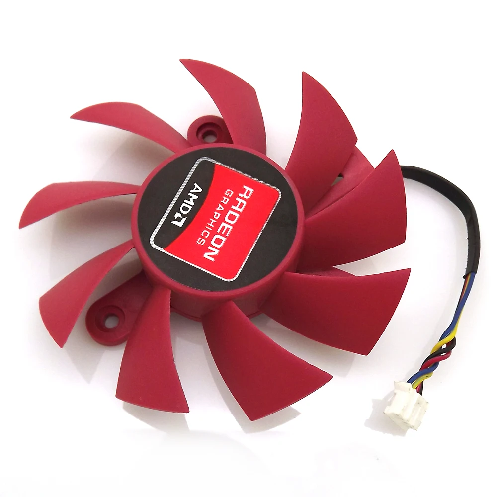Бесплатная доставка NTK FD8015U12S DC12V 0.50A 4Pin 75 мм 47x47x47 для AMD HD7750 HD7770 охлаждающий
