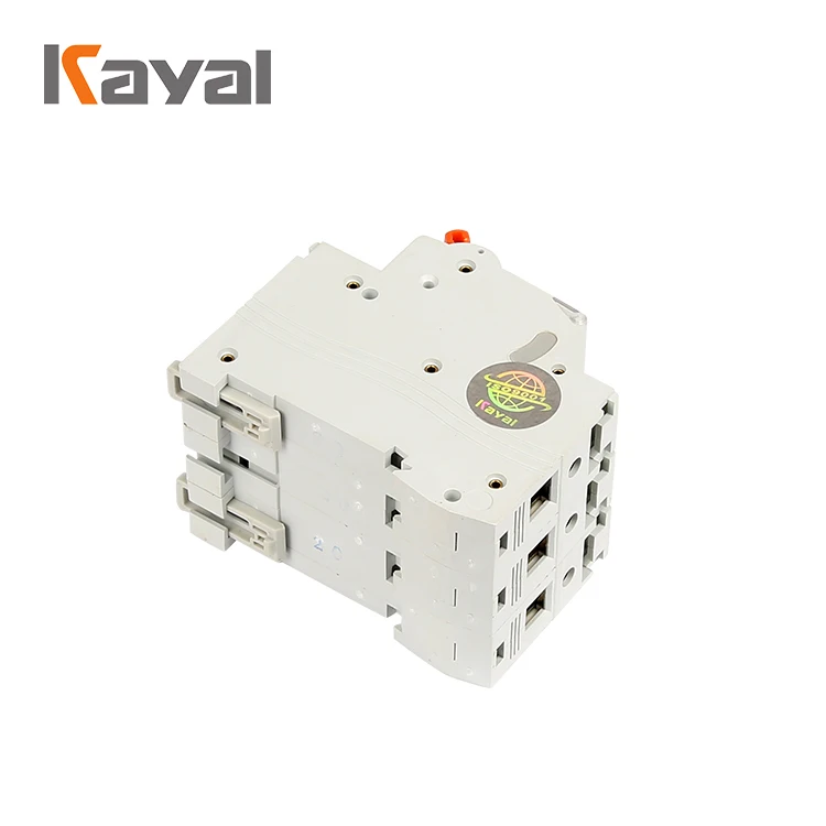 Genuinel Kayal C65 1 2 3 4 P Тип C Мини автоматический выключатель 20A 16a 32a разъем типа |