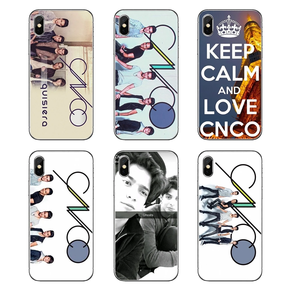 Прозрачные мягкие чехлы CNCO Music Art Latin fresh meat group для Nokia 2 3 5 6 8 9 230 3310 1 7 Plus |