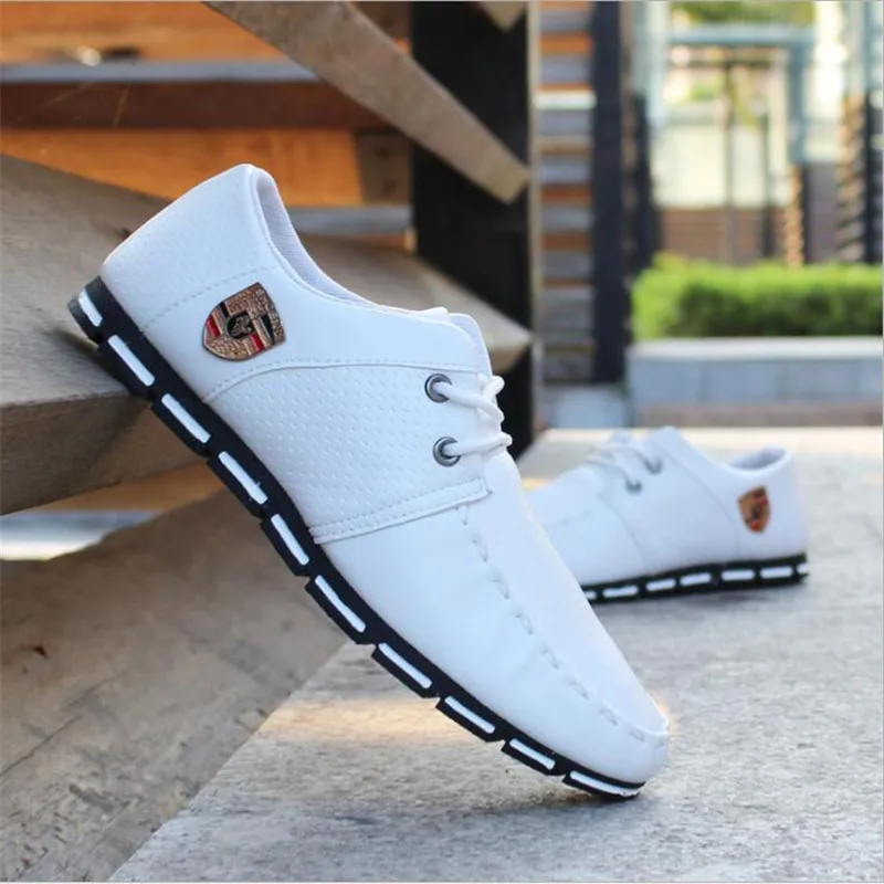 2018 Новая модная обувь для Для мужчин открытый мужской кроссовки ходьбы Туфли без