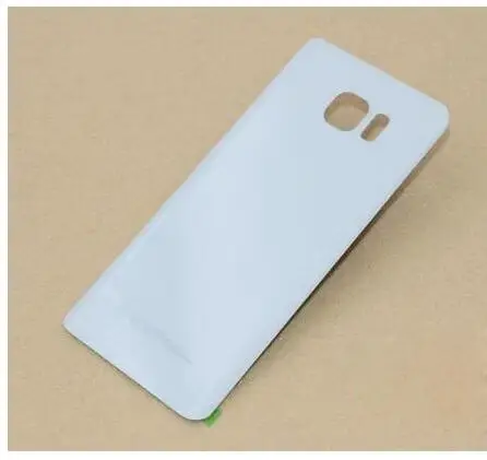 New Rear Battery Door For Samsung Galaxy Note5 Note 5 N920 N920F Back Glass Housing Cover With Logo + Sticker | Мобильные телефоны