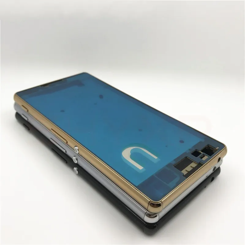 Передняя средняя рамка пластина корпус корпуса для Sony Xperia M5 E5603 E5606 E5653|Корпусы и