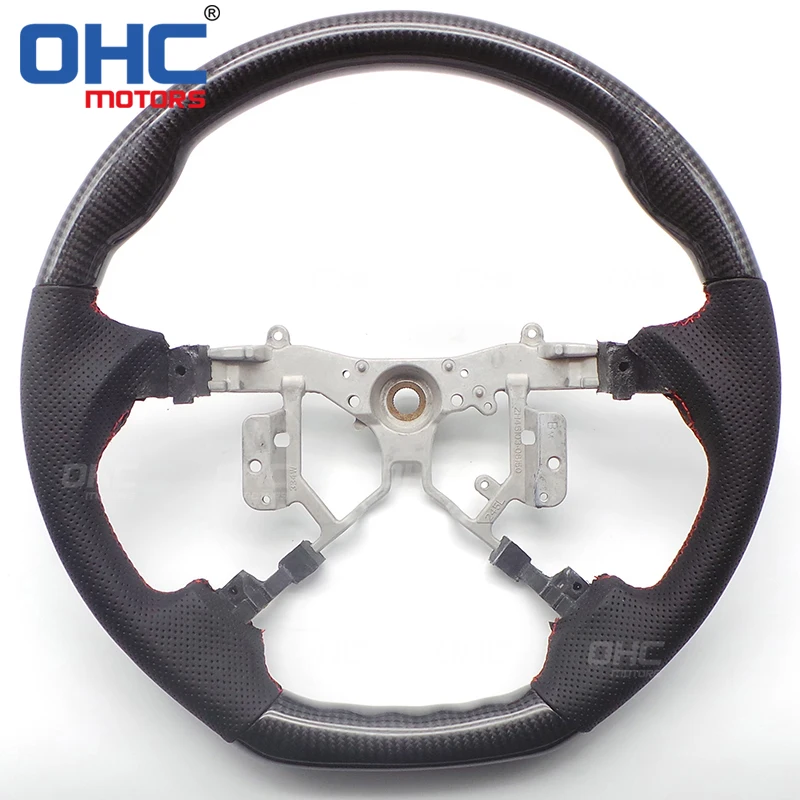 Настоящий руль из углеродного волокна для Toyota Camry/Hilux/Estima/Highlander/Fortuner|Рулевые