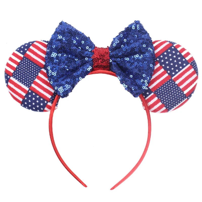 Головной убор Дисней Микки высокого качества для девочек повязка на голову