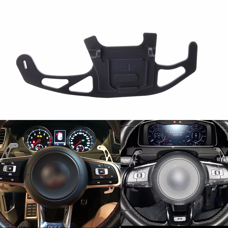 NS изменение сдвига рулевого колеса алюминиевое весло расширение для VW GOLF GTI R GTD GTE