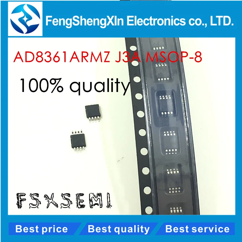 

Новый детектор радиочастоты J3A ADJ3A AD8361 AD8361ARMZ 10 шт./лот