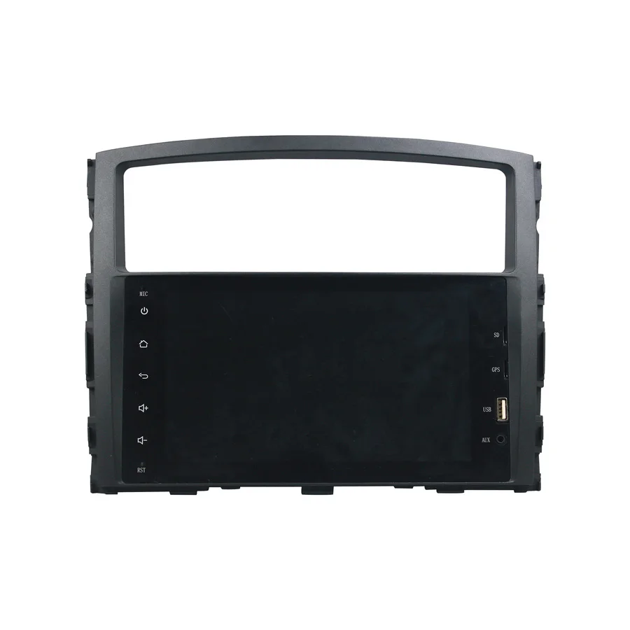 ELANMEY Премиум Автомобильный gps навигатор для Mitsubishi PAJERO 2012 8 дюймов android 10 DVD Плеер