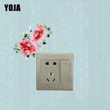 Наклейка YOJA Holy Red Smart Flower красивый дизайн переключатель наклейка