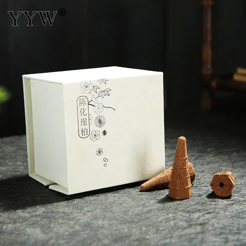 35 шт./кор. уд духи башня рефлюксный Ладан конусов обратного Ладан wierook конусов регулирующий эмоции Применение в Офис teaho Применение