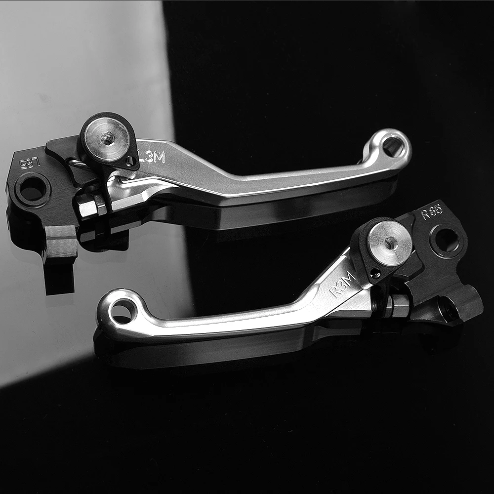 Для HUSQVARNA CR125 CR 125 CR125-300 2013 аксессуары для мотоциклов с ЧПУ Алюминиевый Поворотный Мотоцикл Байк тормозные рычаги сцепления