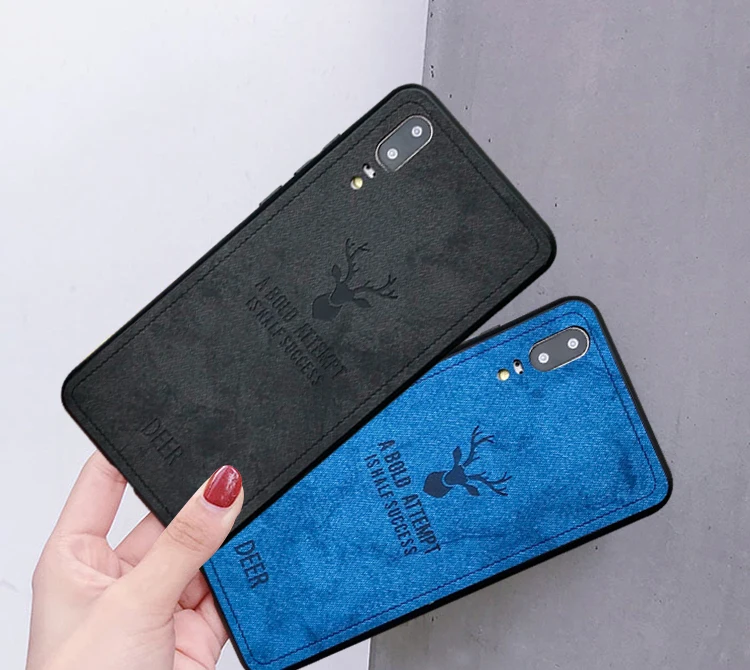 Чехол для мобильного телефона из ткани с оленем для nokia x6 6,1 plus 7 plus 7 plus nokia 7 plus x7 ретро кожаный чехол из ТПУ