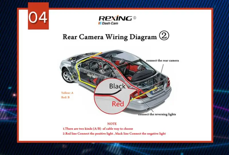 Rexing V1 P Автомобильная камера видеорегистратор заднего вида,Ночное Видение, с двумя камерами видеорегистраторы автомобильные,петля Запись,Бесплатный коннектор