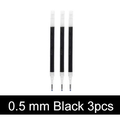 05 Black 3pcs LifeMaster ручка Pilot Juice гелевая ручка повторная заливка для ручка Pilot Juice 0,38 мм/0,5 мм черный/синий/красный большой объем письменные принадлежности LP2RF-8EF - Цвет: 05 Black 3pcs