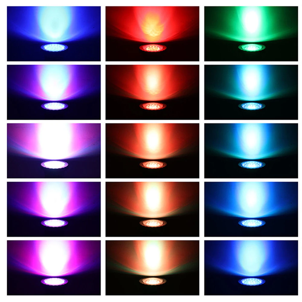 4 шт./компл. 6 Вт 36 светодиодный RGB подводный светодиодный прожектор светильник с пультом дистанционного управления Управление Водонепроницаемый сад фонтан Пруд лампы для Аквариум штепсельная вилка британского стандарта
