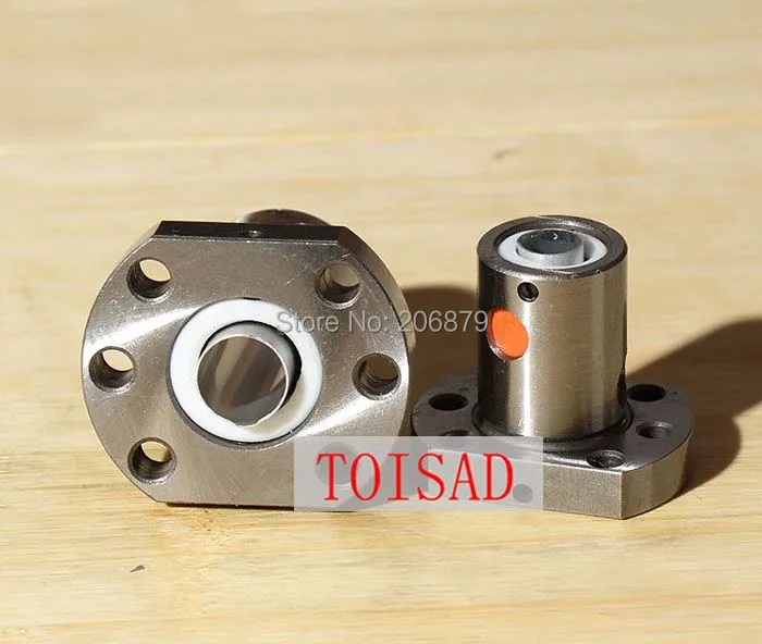 SFU1204-500mm Ballscrew + SFU1204 Ballnut BK10BF10 Support 1204 Housing 6.35*8mm Coupling cnc parts | Инструменты