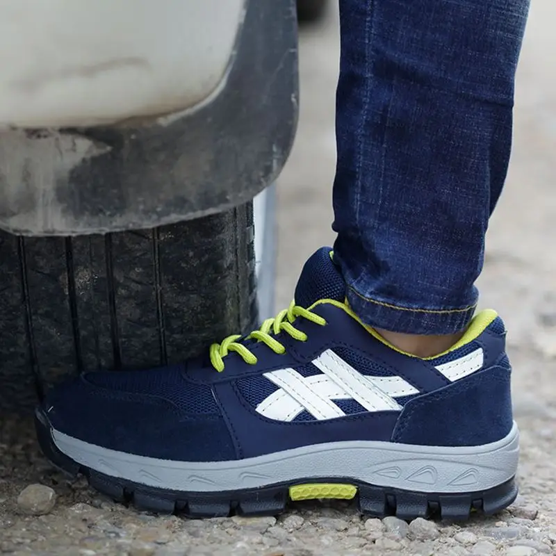 YD EVER дышащая защитная обувь мужская легкая рабочая из сетчатого материала со