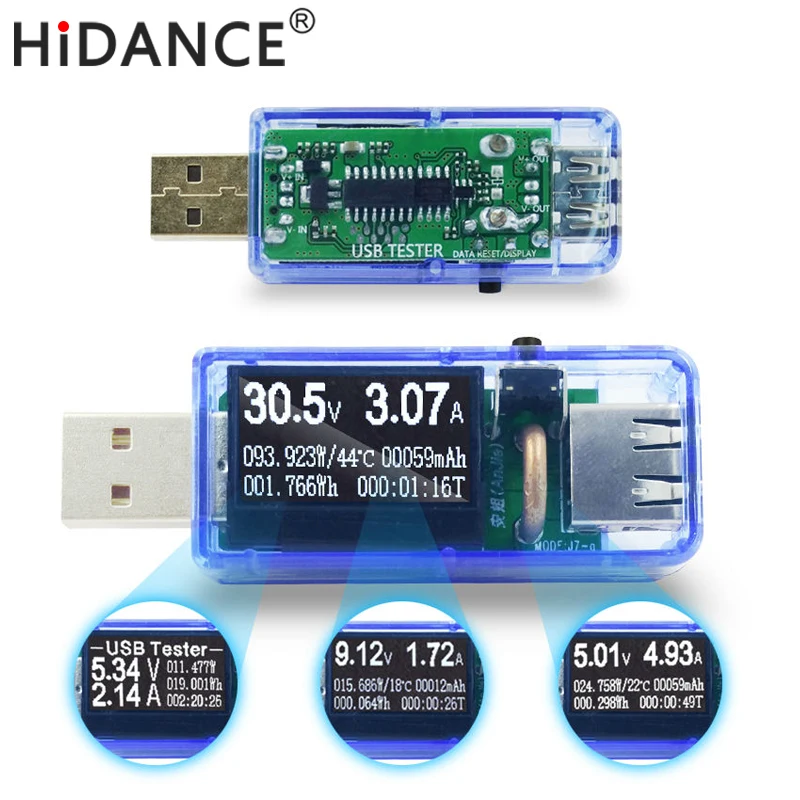 Измеритель напряжения постоянного тока тестер usb цифровой вольтметр Амперметр voltimetro ток Ампер Вольт доктор Банк питания зарядное устройство