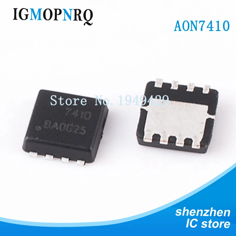 10 шт./лот AON7410 QFN AO7410 7410 Новый Быстрая доставка